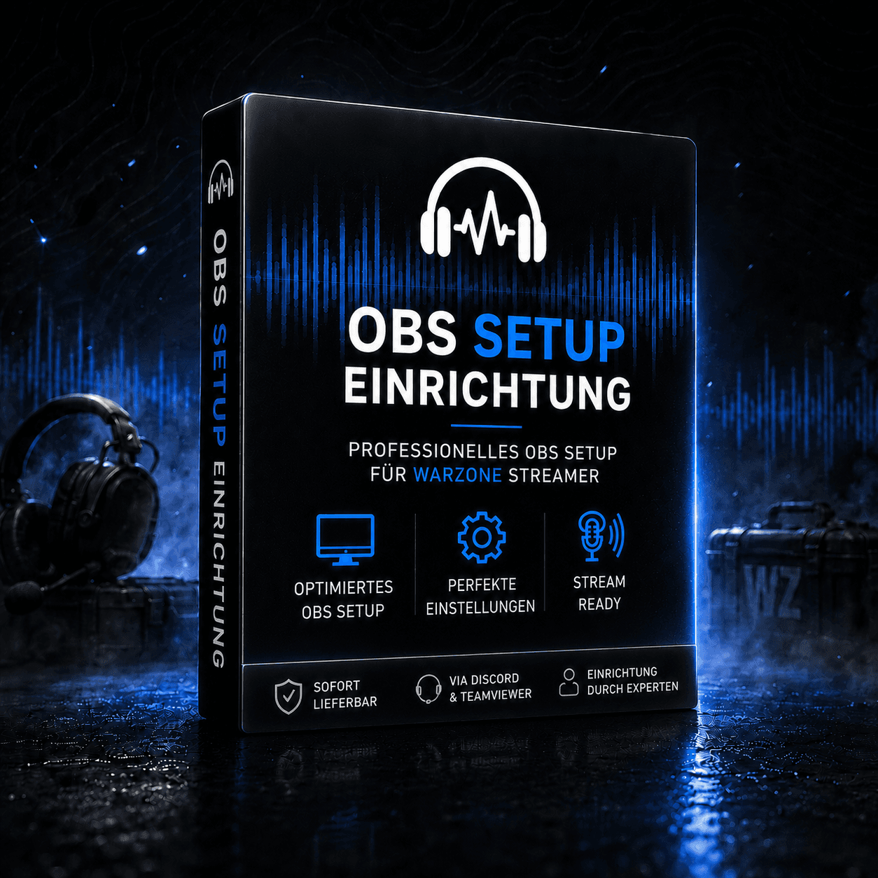 OBS einrichtung (Audio/Szenen/ Routing)